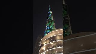 Butterflies on Burj Khalifa #burjkhalifa #wonders #viral #butterfly