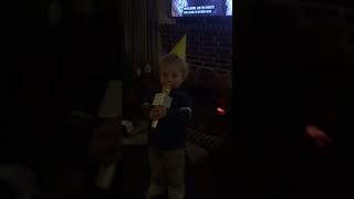 Waker sings happy birthday!