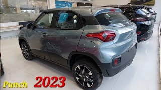 Tata Punch Accomplished Dazzle | Punch 2023 | Exterior Interior Detailed information ✅️