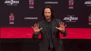 Keanu Reeves Imprint Ceremony - John Wick: Chapter 3 - Parabellum