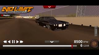 No limit drag racing 2.0 v1.8.7 Justin Shearer aka Big Chief 1972 T/Turbo Pontiac LeMans @5.627 et