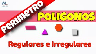 🌟Calculo del PERIMETRO de POLIGONOS REGULARES e IRREGULARES 🌟🌟