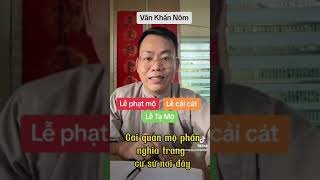 Văn khấn nôm lễ cải mộ #caongoctan #nhantuong #nhantuonghoc #xemtuvi #xemtuong #vankhan