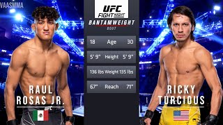 RAUL ROSAS JR VS RICKY TURCIOS FULL FIGHT UFC ON ESPN 57