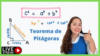 CLASE TEOREMA DE PITÁGORAS