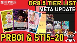 [OP8.5/PRB01] UPDATED TIER LIST | One Piece TCG