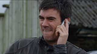 Emmerdale Cain puts Kirk in Hospital for Debbie May 28th 2013