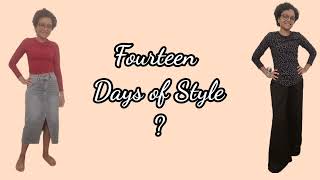 Fourteen Days of Style? What it says about me.