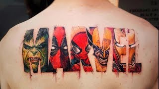 Breathtakingly Beautiful Marvel Inspired Tattoos