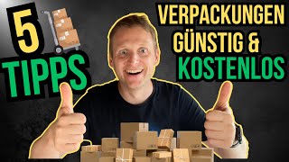 5 geniale Tipps für kostenloses Verpackungsmaterial und Kartonagen - So sparst du beim Reselling!