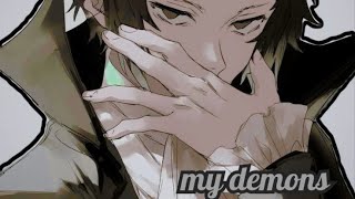 ||AMV||Акутогава -"My demons"[Аниме-клип Великие из бродячих псов]