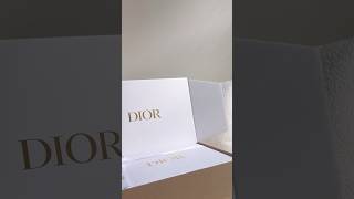 Dior Unboxing #luxury #luxurylifestyle #dior #diorbag