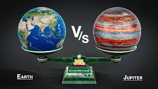 Earth vs Jupiter | How Far Away is Jupiter from Earth? | Earth & Jupiter