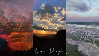 Ore piya 🤍🍃 Aesthetic, Lyrics whatsapp status | Hindi song