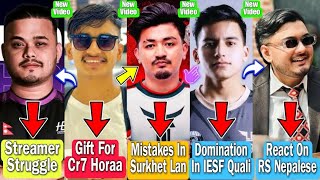 Ratan Karki Planning Gift For Cr7 Horaa😱| Rashmay React On RS Nepalese | LEO Dominate In IESF🏆 |Rulz