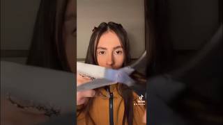 ASMR- Fast and chaotic haircut with scalp inspection ✂️ #asmr #fastasmr #haircut