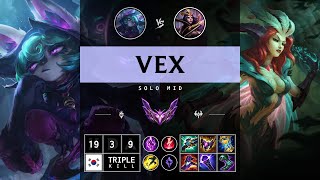 Vex Mid vs LeBlanc - KR Master Patch 14.14