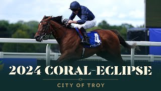 TOUGH! City Of Troy backs up Epsom Derby win with Coral-Eclipse triumph