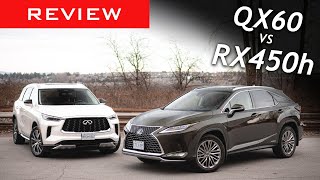 Comparison Review: 2022 Lexus RX 450h vs 2022 Infiniti QX60