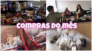 COMPRAS DO MÊS | VALOR TOTAL??? 🛒