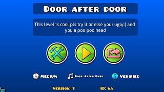 door after door #geometrydash