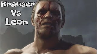 Resident Evil 4 Remake | Krauser vs Leon Full Boss Fight & Transformation #residentevil4remake #re4