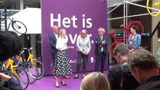 Opening Grootste Fietsenstalling Utrecht 19 augustus 2019