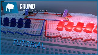 Tutorial POLICE LIGHTS in CRUMB Circuit Simulator