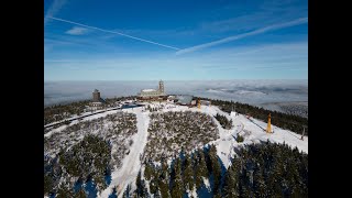 Kaiserwetter zum Neustart im Skigebiet am Fichtelberg