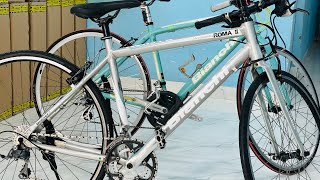 Xe đạp Nhật bãi ( VIP ) BIANCHI Roma II màu Hiếm, BIANCHI Camaleonte mới 99%. 0975158377