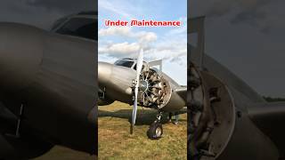 The Bamboo Bomber: Under Repair and Up Close #aviation