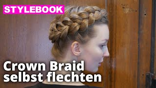 Haarkranz flechten | Frisuren-Tutorial | STYLEBOOK