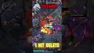 SATANIC SF 1 HIT DELETE #dota2 #teamspirit #satanic #sf #progameplay