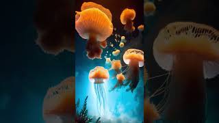 Jellyfish.        #aigenerated #artificialintelligence #ytshorts #motiongraphics #jellyfish #aiart