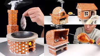 4 interesting Mini Bricks Make - BRICKLAYING -DIY