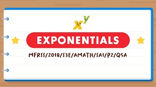 SEC MATH MADE SIMPLE EP3 | Exponentials | Solving Using The Law Of Indices 🧐