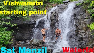 Saat Manzil l Saat Manzil Waterfalls l Sat Manzil Pavagadh l Vishwamitri River Starting Point l Vlog