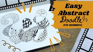 Easy and Relaxing Abstract Doodles [Real Time]