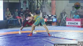 GR 85 FINAL | 206 | HAR PRANSHIT AHLWAT vs DEL DEEPANSHU | U15 NATIONAL WRESTLING CHAMPIONSHIP 2024