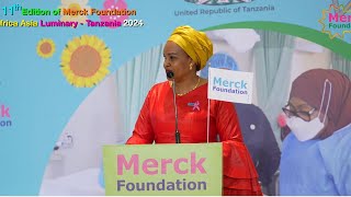 Zanzibar FL,H.E. Mrs. MARIAM H. MWINYI Speech @ 11th Merck Foundation Africa Asia Luminary, 2024