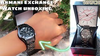 Emporio Armani Watch Unboxing & Full review | Black Colour | Armani Exchange original Watch 2021