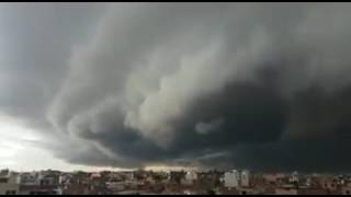 TORMENTA QUE IMPACTA  miedo el los ciudadanos de chichayo