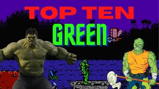 Top Ten Green Protagonists in Video Games