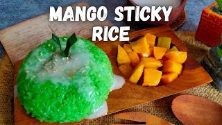 ENAK GAMPANG DAN SEGER BANGET LOH !! RESEP MANGO STICKY RICE ( KETAN MANGGA ) | DAPUR EMA