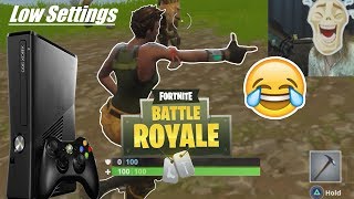 Fortnite on Xbox 360 * What it would look like * Potato Graphics *Low PC Settings*