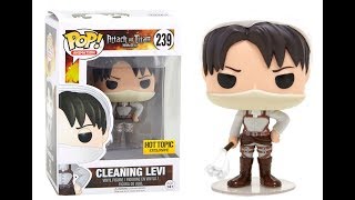 Funko PoP!  Attack on Titan Hot Topic Exclusive -  Cleaning Levi