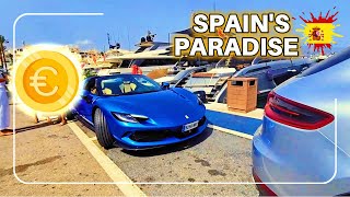 Walking Tour of Puerto Banus | Marbella| Luxury Yachts, Shops & More