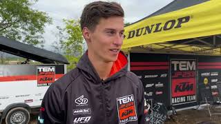 Jan Pancar in the MXGP of Portugal 2024