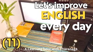 One hour wonderful English learning video with tharanga | Let's learn English grammar for one hour