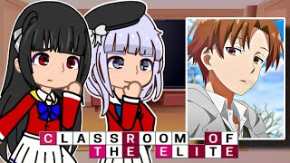 Classroom of the elite react to Ayanokoji||Season 3||Gacha react||